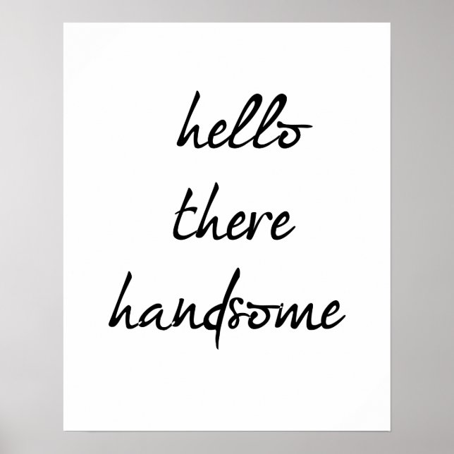 Póster Olá Lá Bonita (Frente)