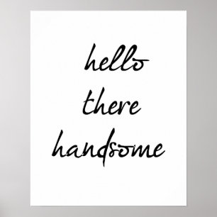 Póster Olá! lá considerável