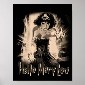 Poster Olá Mary Lou Baile de formatura Night