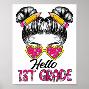Poster Olá Meninas de Cabelo Desgrenhado da 1ª Série Volt