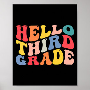 Poster Olá, professor do 3º ano, de volta à escola