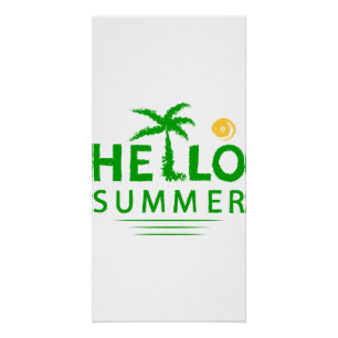 Póster Olá Summer