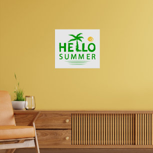 Poster Olá Summer