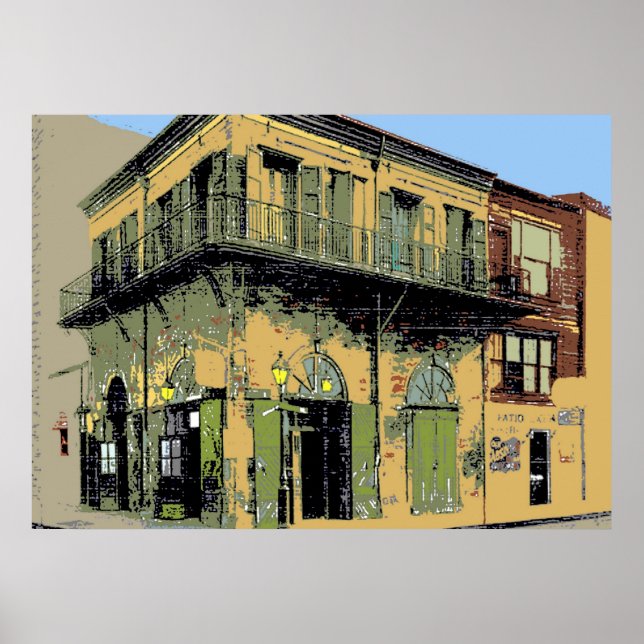 Poster Old Absinthe House (Frente)