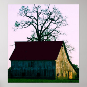 Póster Old Barn