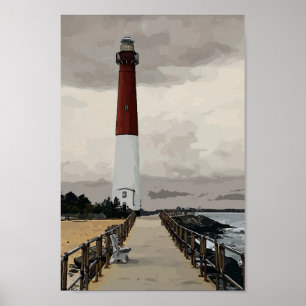 Poster Old Barney, LBI New Jersey