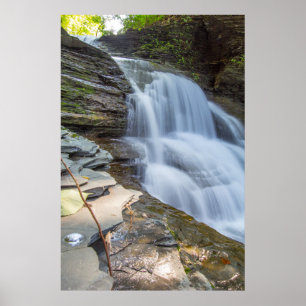 Poster Old Mill Falls, Robert H Treman State Park, NY