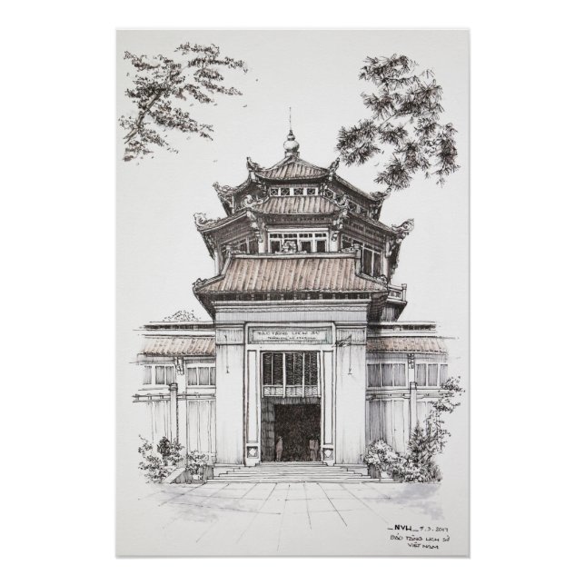Póster Old Saigon (Frente)