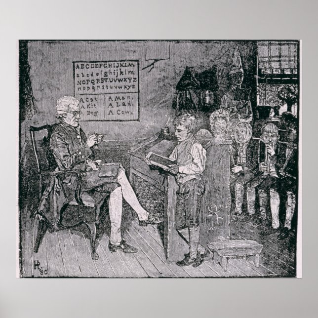 Póster Old Time School na Pensilvânia (Frente)