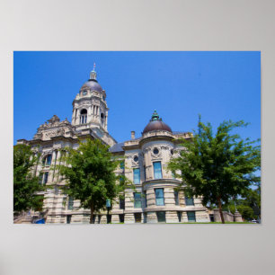 Poster Old Vanderburgh County Courthouthouthouthouse, Eva