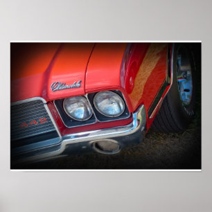 Póster Oldsmobile 1972 442