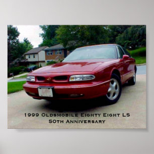 Póster Oldsmobile 1999 oitenta e oito LS