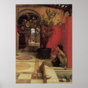 Poster Oleander de Alma Tadema, Flores Vintage