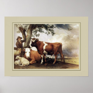 Póster Oleiro de Paulus, 'Bull novo