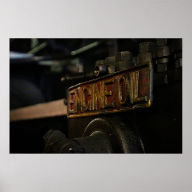 Poster óleo (Frente)