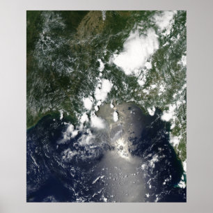 Poster Óleo se espalha no nordeste