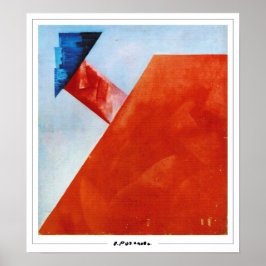 Poster Olga Rozanova Cartaz de Arte Zedign #155