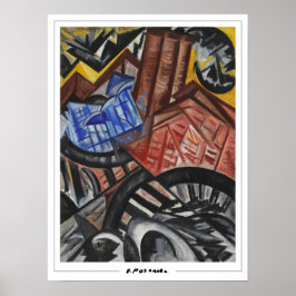 Poster Olga Rozanova Cartaz de Arte Zedign #97