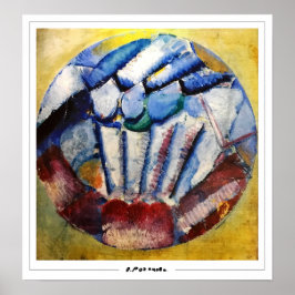 Poster Olga Rozanova Zedign Cartaz de Arte #114