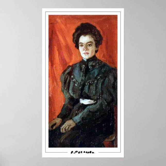 Poster Olga Rozanova Zedign Cartaz de Arte #121 (Frente)