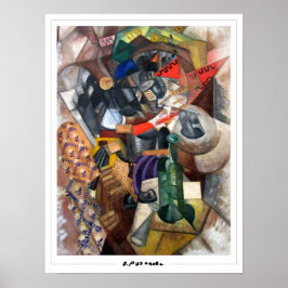 Poster Olga Rozanova Zedign Cartaz de Arte #145