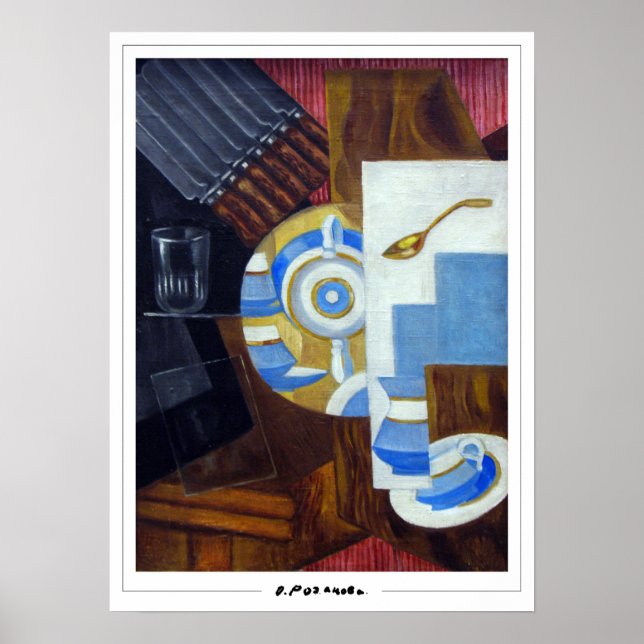 Poster Olga Rozanova Zedign Cartaz de Arte #7 (Frente)