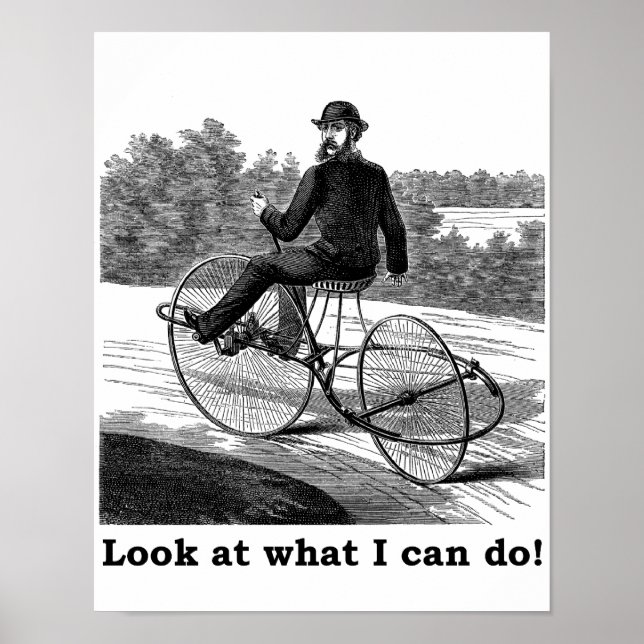 Poster Olha o que posso fazer! (Frente)