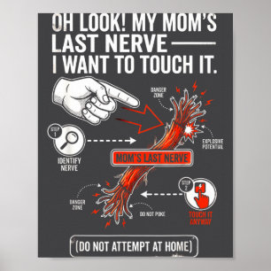 Poster Olha, o último nervo da minha mãe, eu quero tocar,