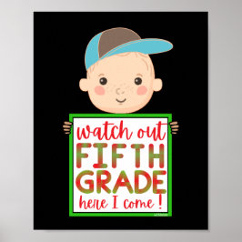 Poster OLHA PARA O 5º GRAU AQUI EU VENHO engraçado