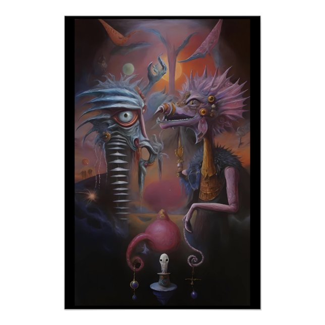Póster Olhando através da janela do quarto de Pat Hartman (Frente)