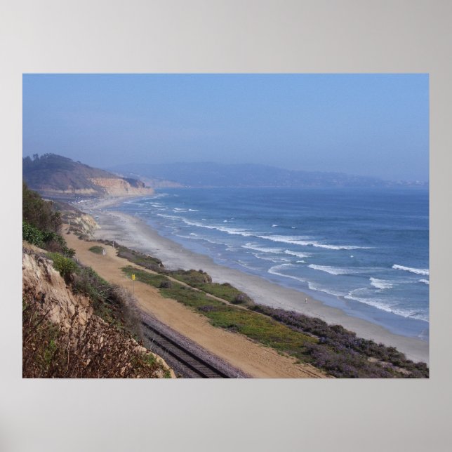 Póster Olhando do caminho (Del Mar) (Frente)