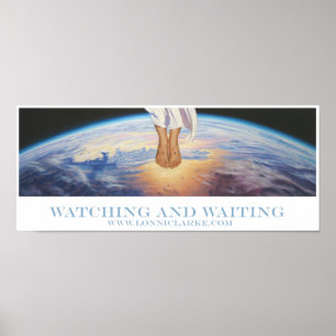 Poster "Olhando e esperando" por Lonni Clarke