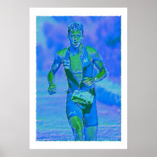 Poster Olhando forte