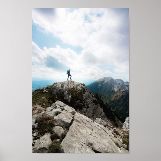 Poster Olhando novas aventuras (Frente)