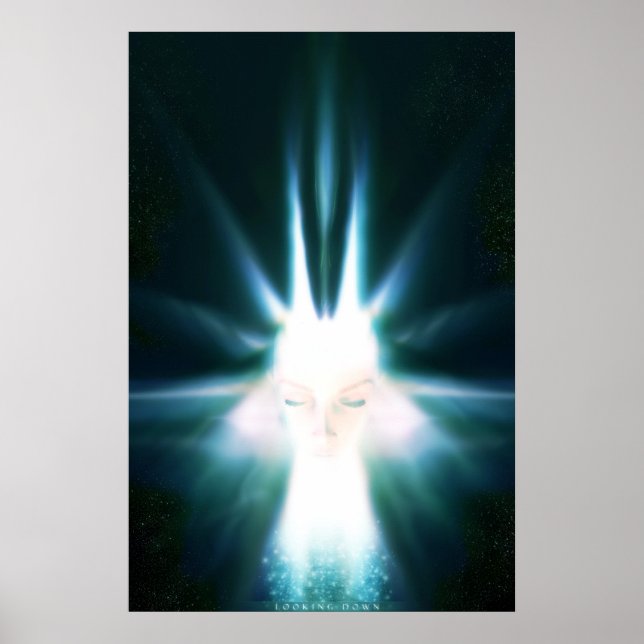 Póster Olhando para baixo (Frente)