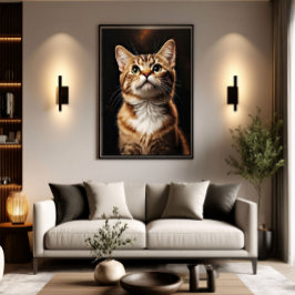 Poster Olhar Felino