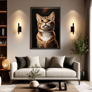 Poster Olhar Felino