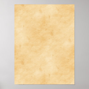 Póster Olhar Mottled manchado do pergaminho fundo velho