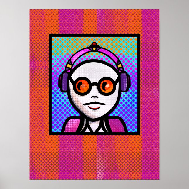 Poster Olhe e Veja em Tons (Frente)