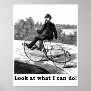 Poster Olhe o que eu posso fazer!