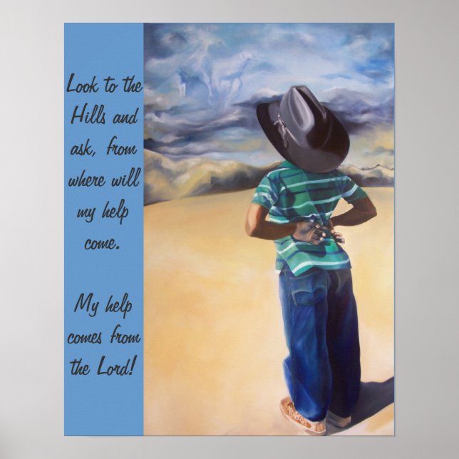 Póster Olhe para as Colinas (Frente)