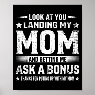 Poster Olhe Para Conquistar a Mamãe e Ganhar Como Um Padr