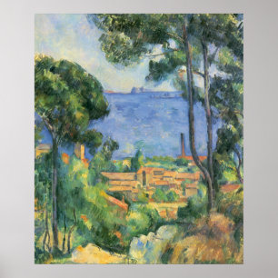 Poster Olhe para L'Estaque e o Chateaux d'If