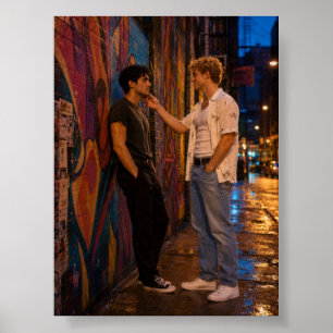 Poster Olhe para Mim   Projeto de Arte Gay