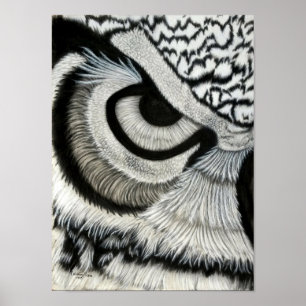 Poster Olho da coruja (esquerdo)