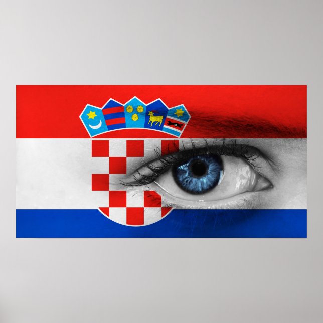 Poster Olho da Croácia (Frente)
