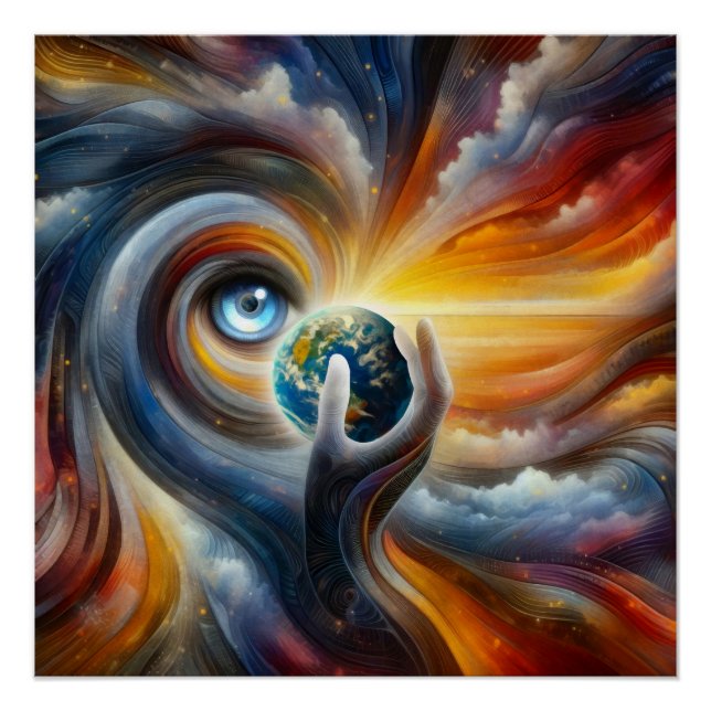 Póster Olho da Tempestade (Frente)