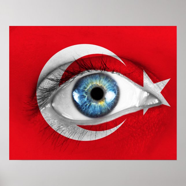Poster Olho da Turquia (Frente)
