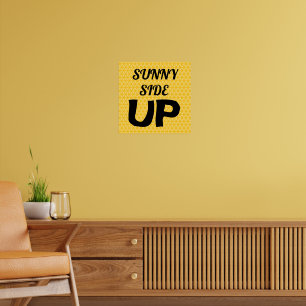 Poster Olho de boi Amarelo Laranja 4