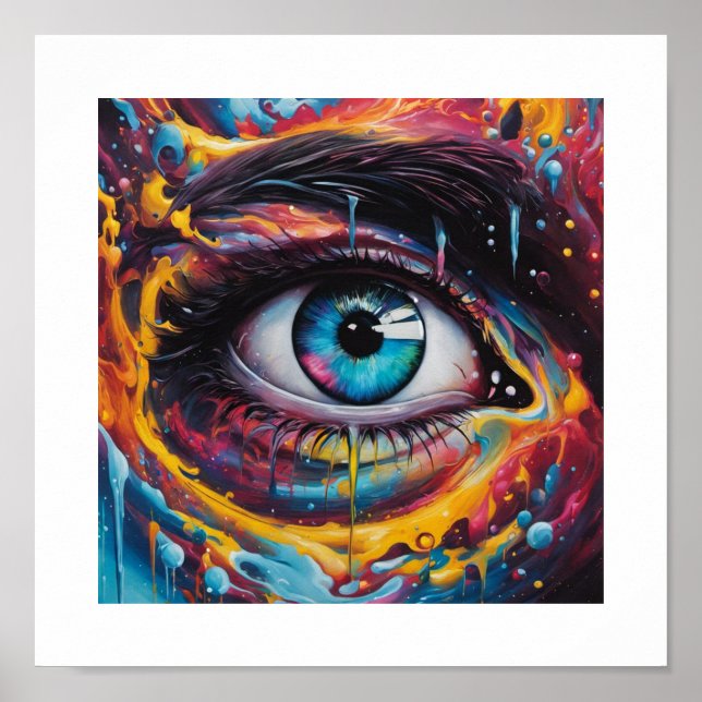 Poster Olho de Deus (Frente)